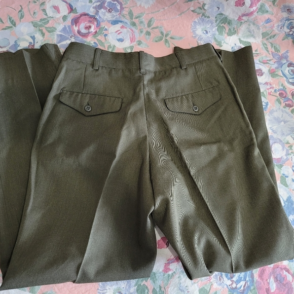 MARINE CORP OLIVE GREEN TROUSERS PANTS 30 X 30 - Picture 6 of 6